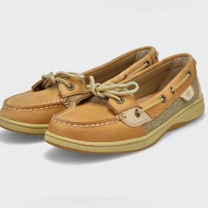 Sperry Angelfish leather Boat Shoes – Size 8.5 (Women)